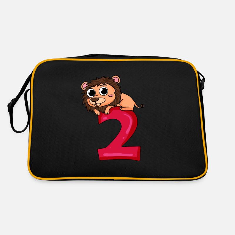 2e anniversaire Leo - cadeau 2 ans Sac Retro