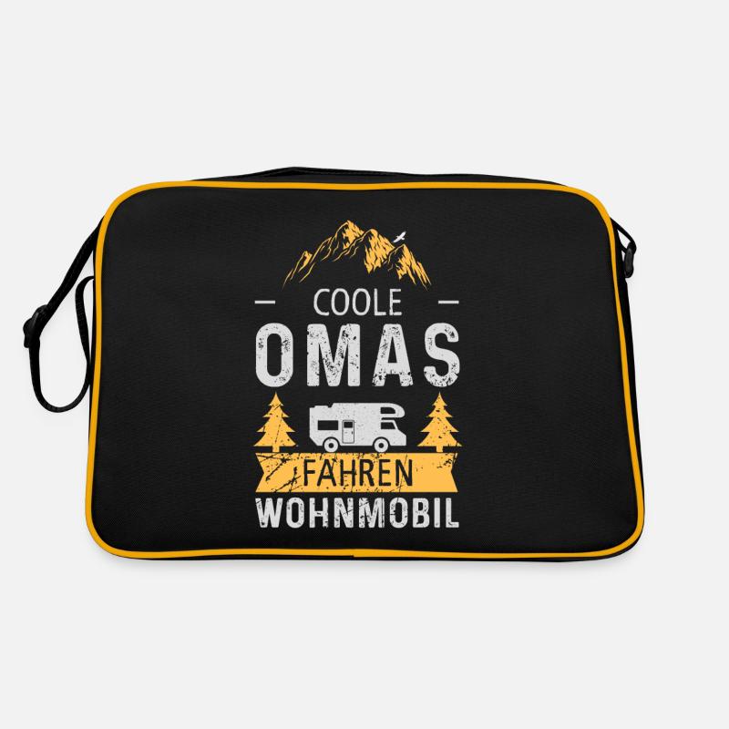 Oma Wohnmobil Wohnwagen Geschenk Retro Tasche
