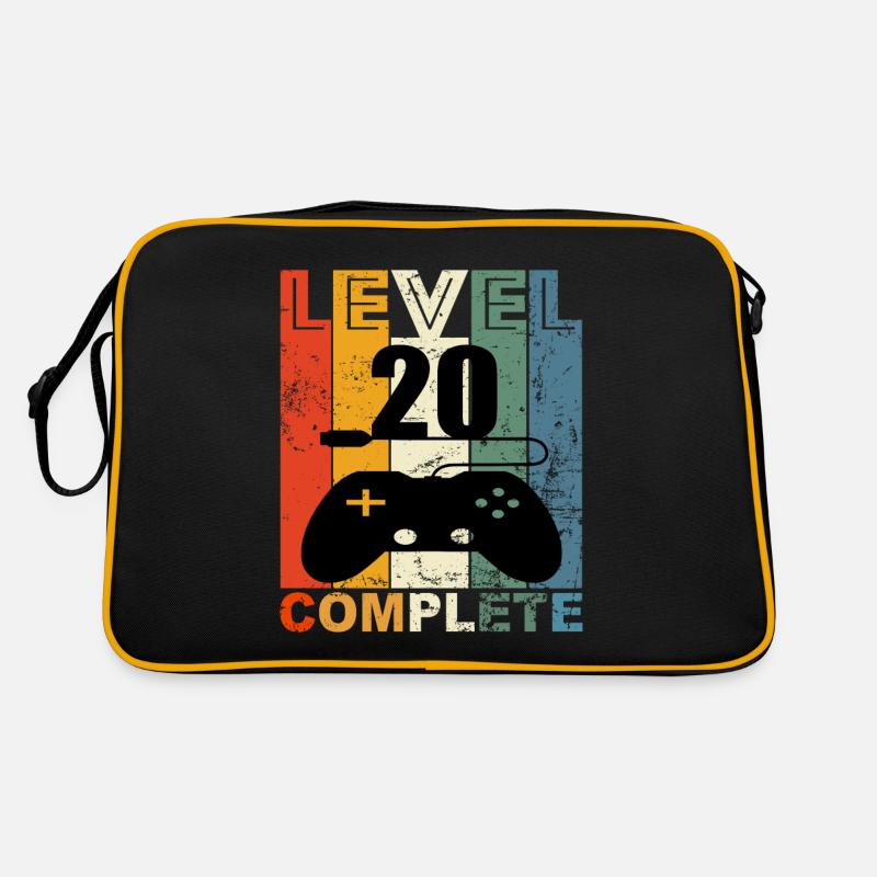20. Geburtstag Retro Tasche