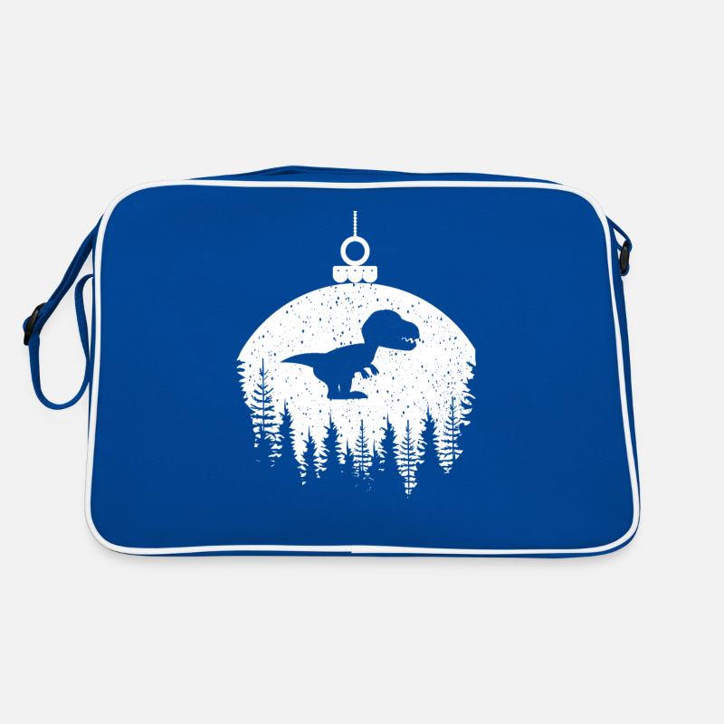 Dinosaurier Dino Christbaumkugel Weihnachtskugel Retro Tasche