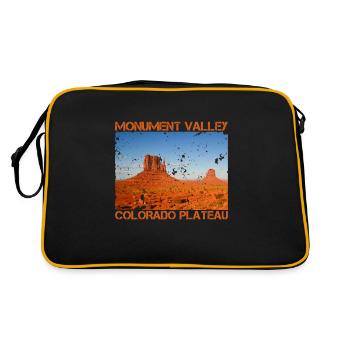 Monument Valley USA Ouest - Sac Retro - noir/or - Dos