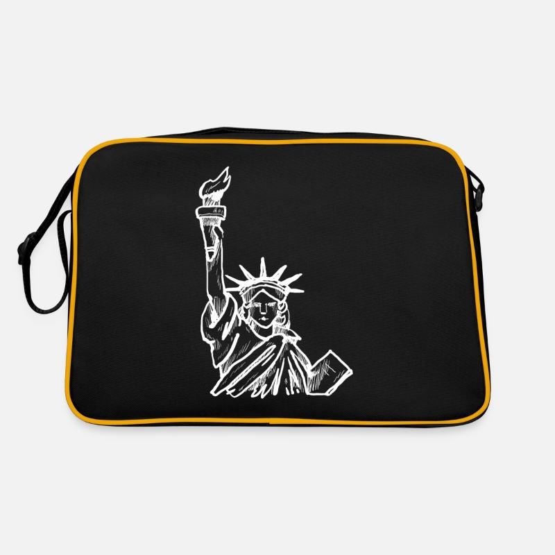 Statue de la liberté USA Sac Retro