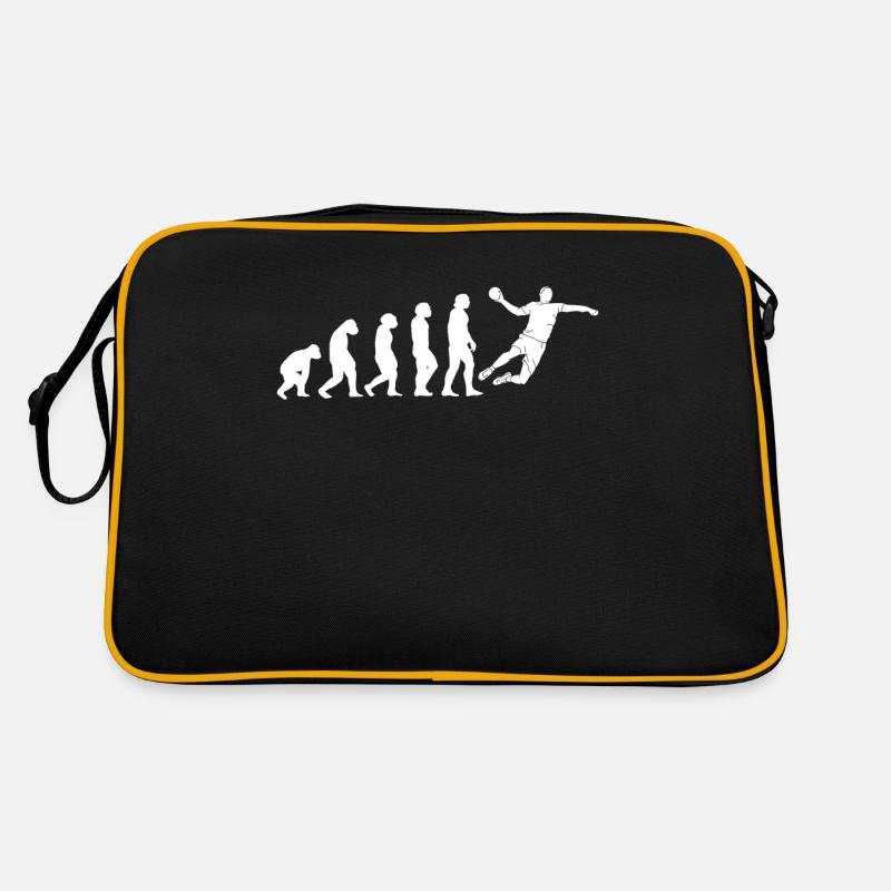 Handball évolution joueurs de handball joueurs de handball Sac Retro