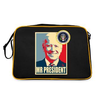 POTUS Joe Biden - Monsieur le Président Joe Biden - Sac Retro - noir/or - Dos
