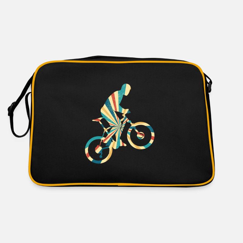 Vélo vintage - Sac Retro - noir/or