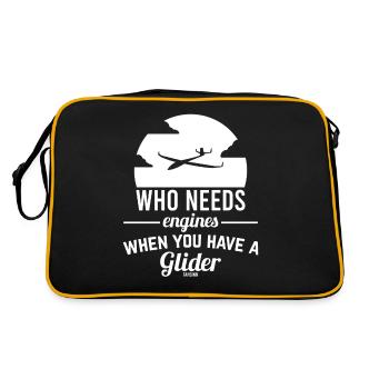 Planeur planeur planeur - Sac Retro - noir/or - Dos