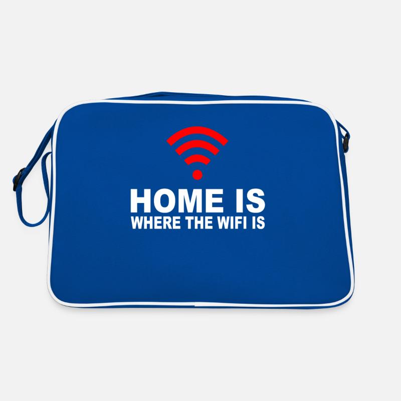 Wireless Wifi Wlan Gamer IT Programmer Gift Retro Bag