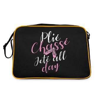 ballet - Sac Retro - noir/or - Dos