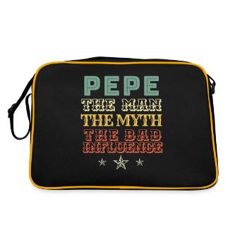 Soccer PEPE - Retro Bag - black/gold - Back