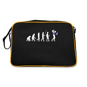 Australie Sydney Outback Kangaroo Melbourne Vacation - Sac Retro - noir/or - Dos