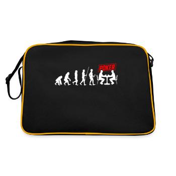 Jeu de cartes de poker Casino Texas Hold'em Spades Bluff - Sac Retro - noir/or - Dos