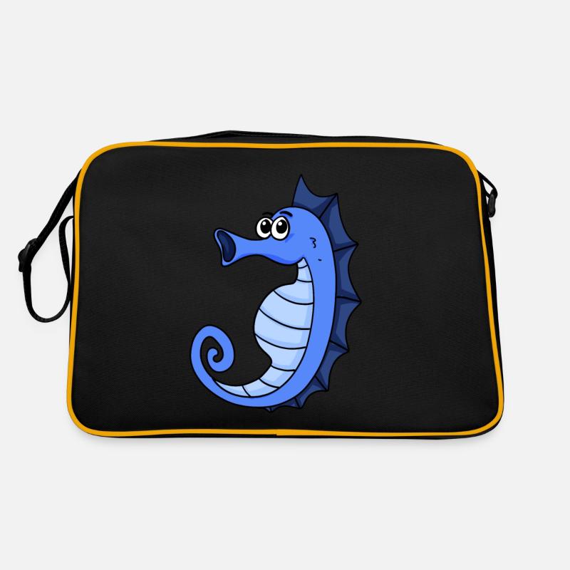 Seepferd Retro Tasche