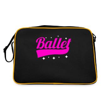 ballet - Sac Retro - noir/or - Dos
