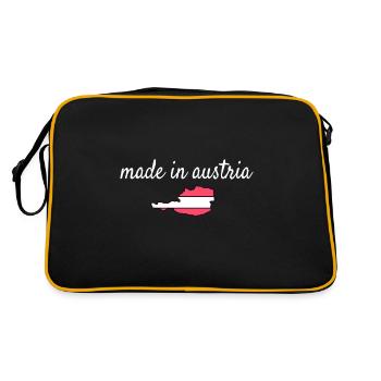Austria - Retro Bag - black/gold - Back