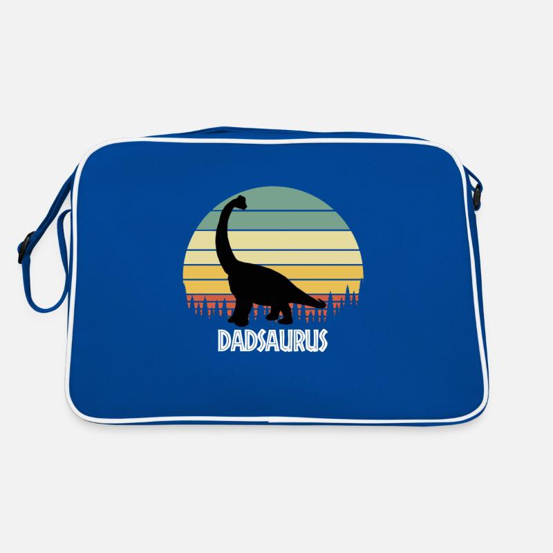 DADSAURUS DAD SAURUS DAD DINOSAURE Sac Retro