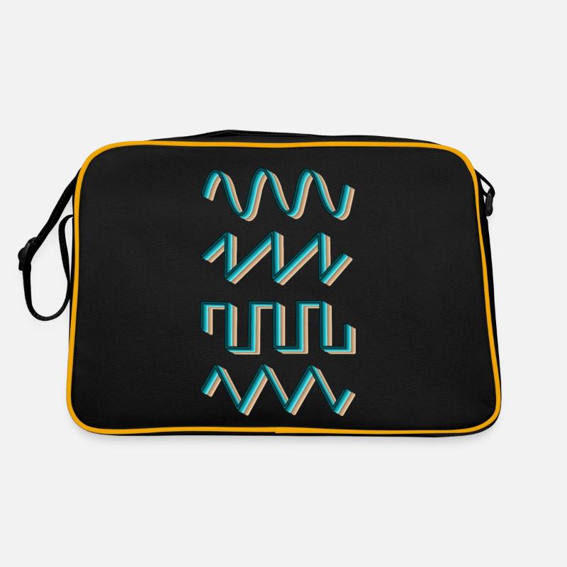 Synthesizer Synth Audio Analog Waves Retro Bag