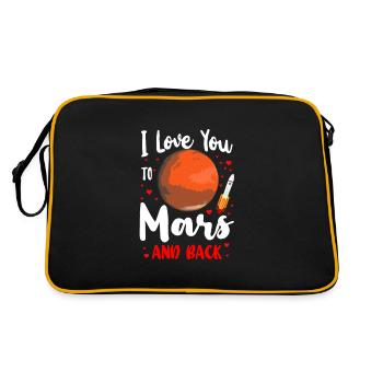 Mars - Sac Retro - noir/or - Dos