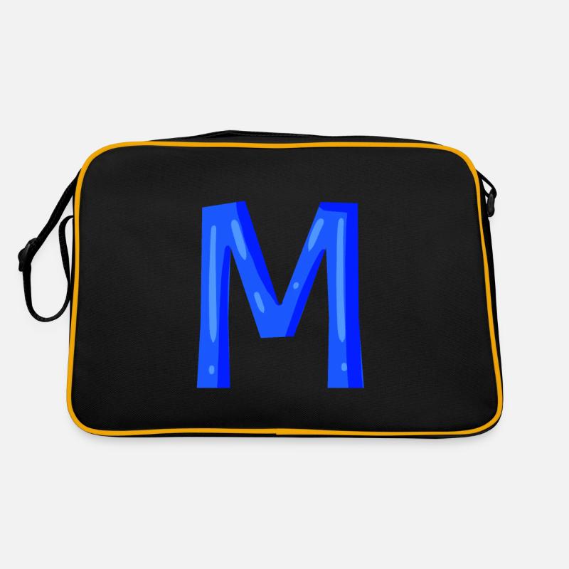 First letter M Retro Bag