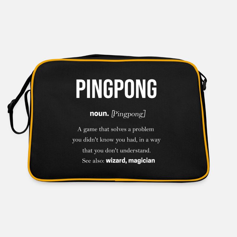 Ping-Pong Retro Bag