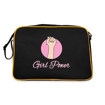 pouvoir des filles - Sac Retro - noir/or - Dos
