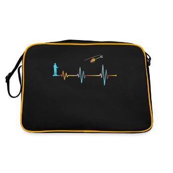 Hélicoptère RC Heartbeat Heart Beat Heli - Sac Retro - noir/or - Dos