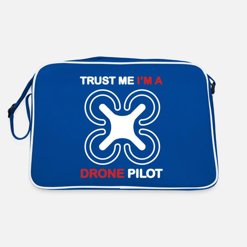 Drone Pilot Funny Retro Bag