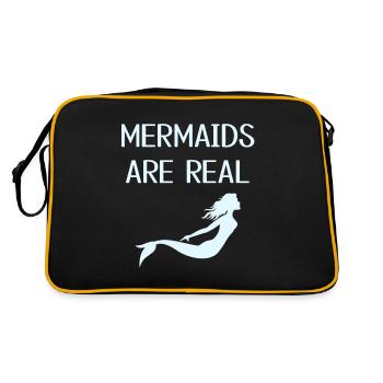 Les sirènes - Sac Retro - noir/or - Dos