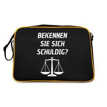 Juge - Sac Retro - noir/or - Dos