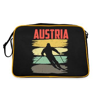 Austria - Retro Bag - black/gold - Back