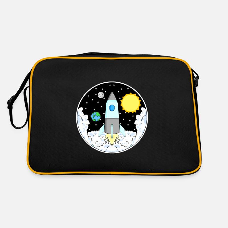 Espace fusée Sac Retro