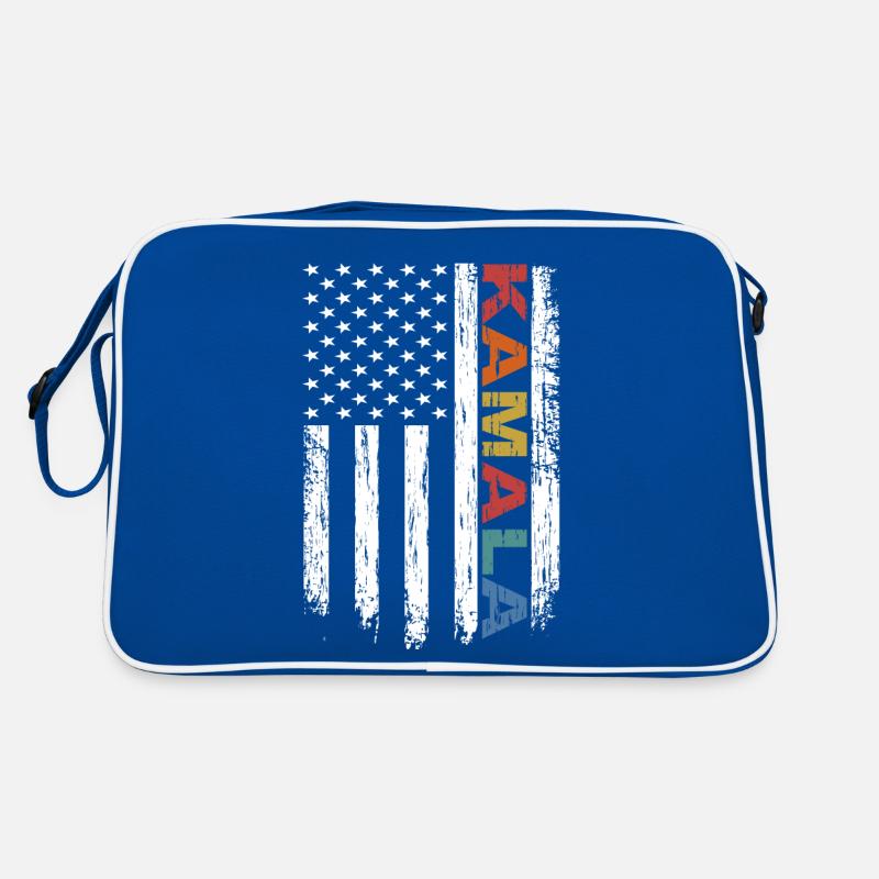 Kamala Harris America Flag Kamala Gift Sac Retro