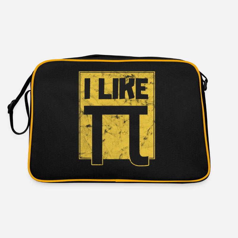 I Like Pi Pi Day - Sac Retro - noir/or