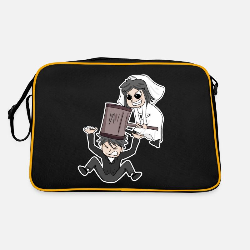 Married funny Retro Bag