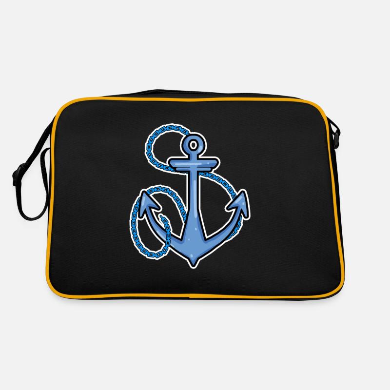 Anker Symbol Retro Tasche