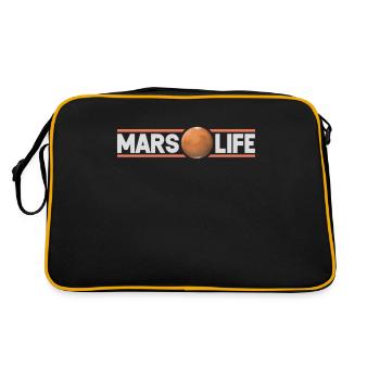 Mars - Sac Retro - noir/or - Dos