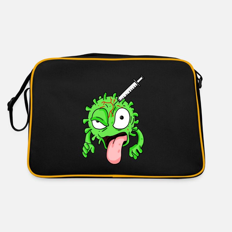 Virus vaccinated Retro Bag