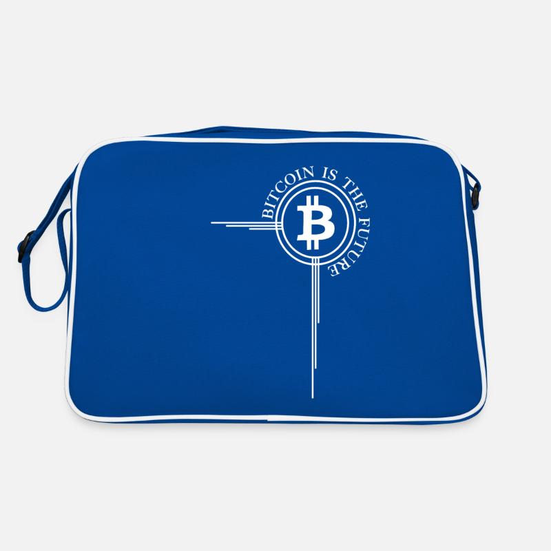Bitcoin Croix Bitcoin Is The Future Crypto-monnaie Sac Retro