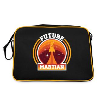 Mars - Sac Retro - noir/or - Dos