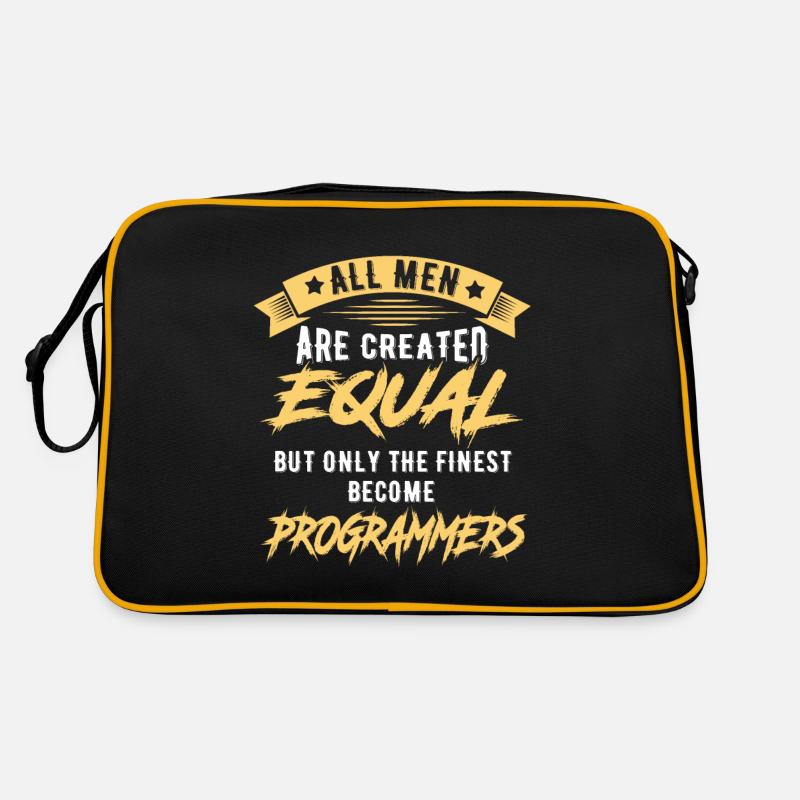 Programmer Coder Developer Gift Retro Bag