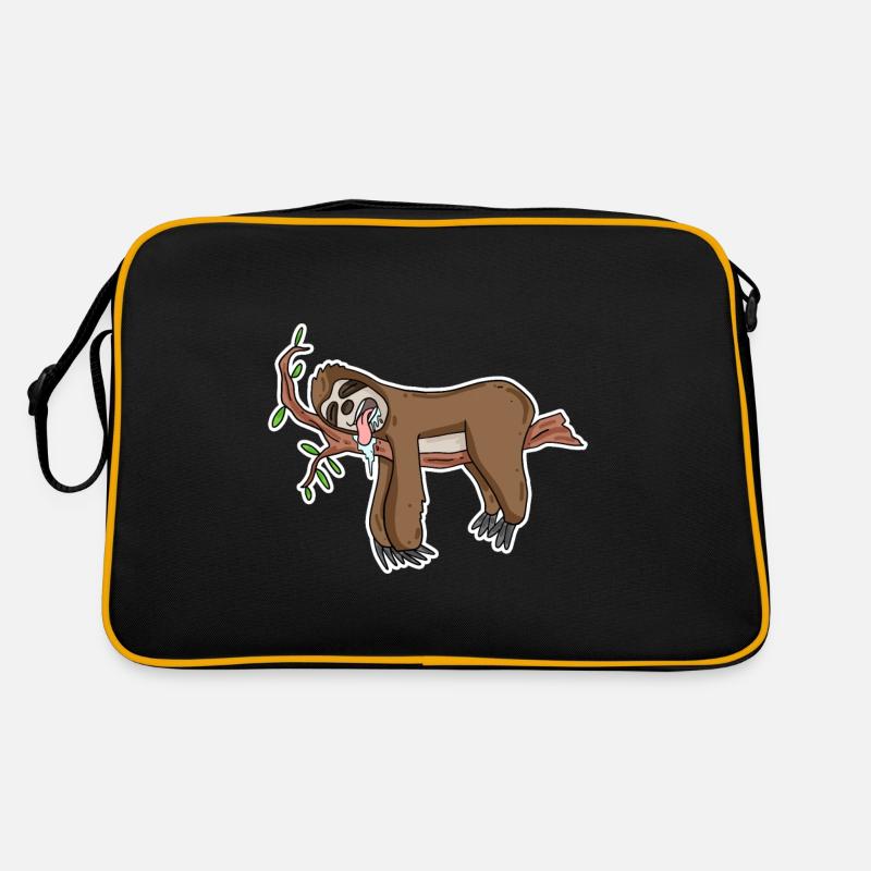 Drôle de paresseux Sac Retro
