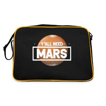 Mars - Sac Retro - noir/or - Dos