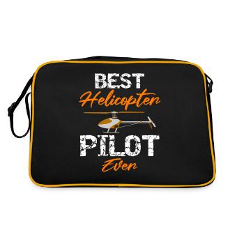 Helicopter Pilote Ever RC Hélicoptère - Sac Retro - noir/or - Dos