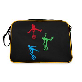Monocycle - Sac Retro - noir/or - Dos