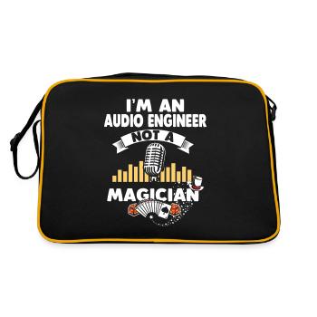 Sound Engineer Sound Engineer - Retro Bag - black/gold - Back