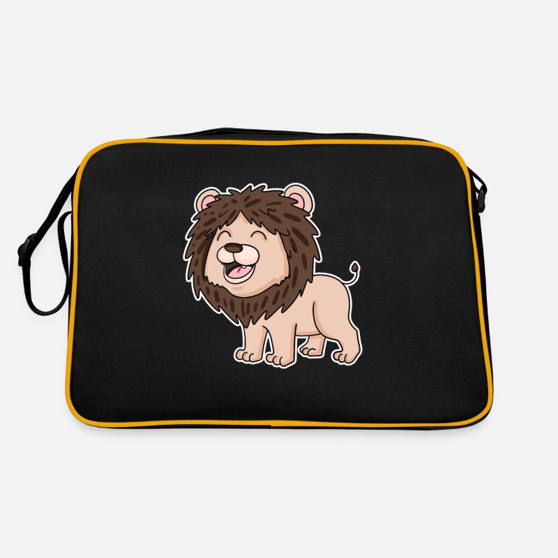 Bébé Lion Sac Retro