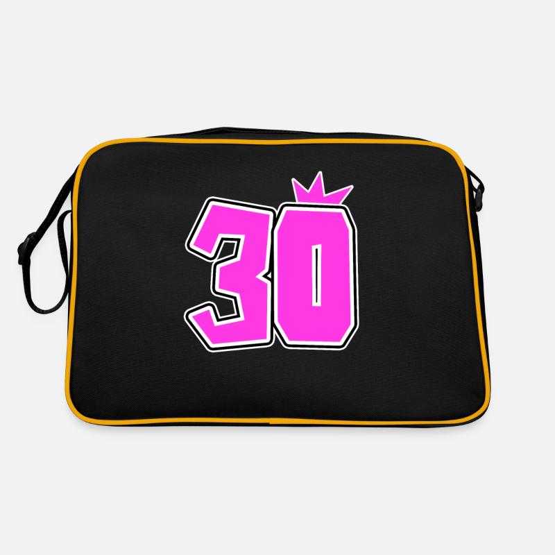 30 Crown - 30 Birthday Retro Bag
