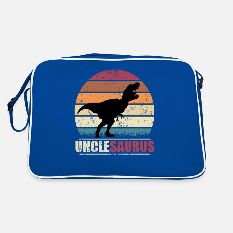 Unclesaurus T Rex Dinosaur Gift for Uncle Retro Bag
