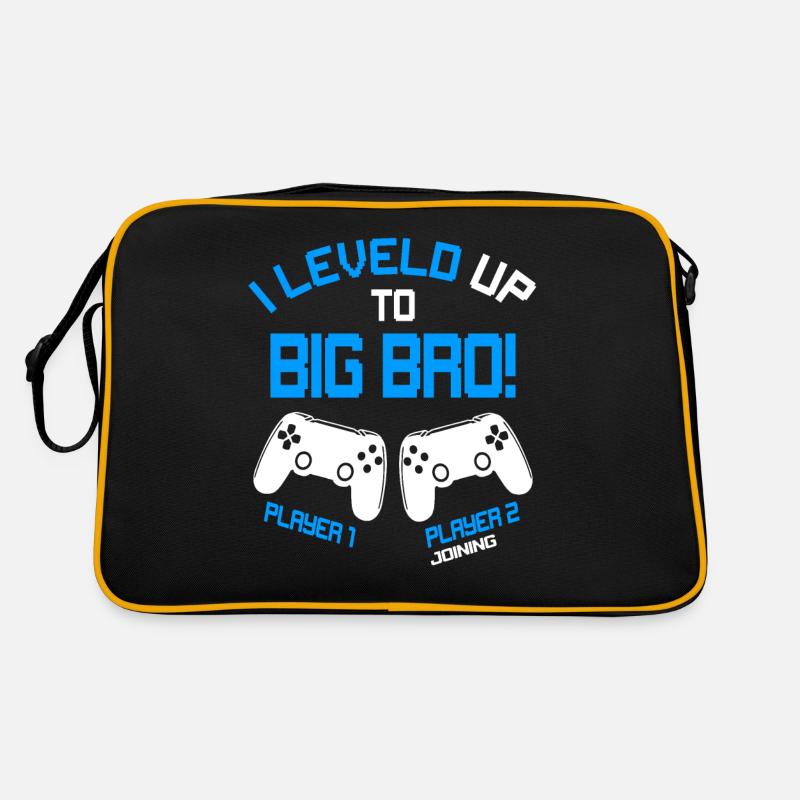 Endlich Big Bro - Video Games Gaming Bruder Retro Tasche