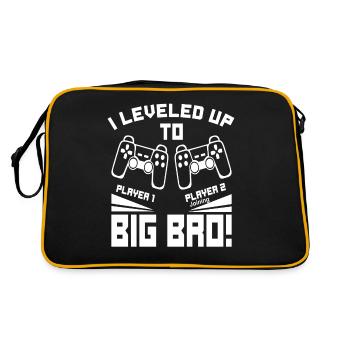 Video Gamer Gaming - I Leveled up to Big Bro - Sac Retro - noir/or - Dos