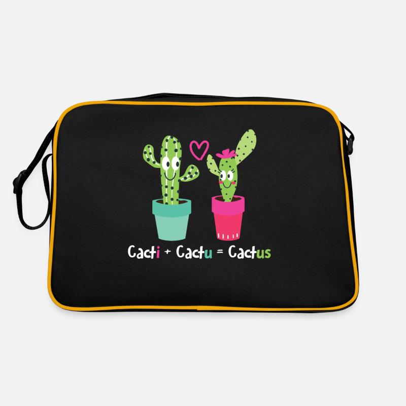 Cactus Plant Cacti Cactu Cactus In Love Retro Bag